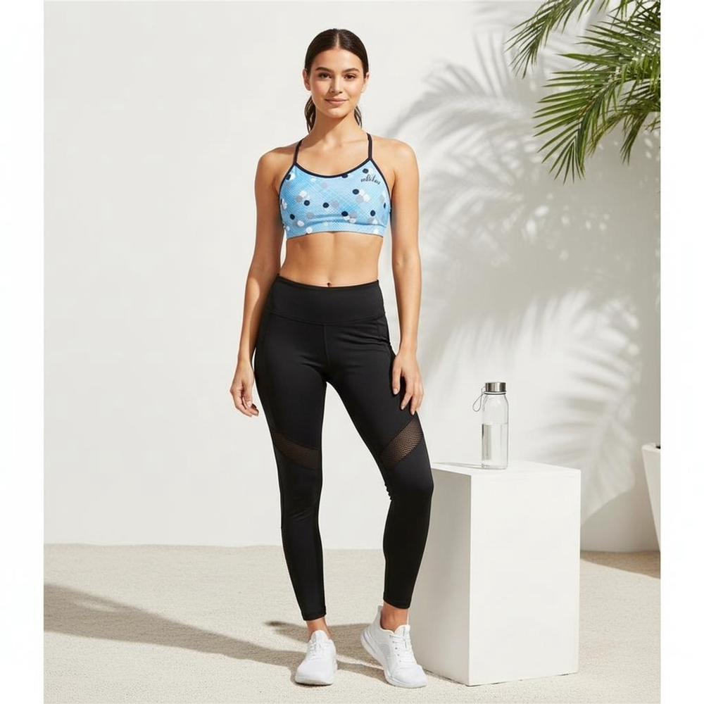 Adidas 3SI print bra size large
